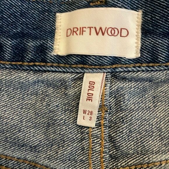 Driftwood Bird Embroidered Shorts New Size 28 Retails $128 - Picture 5 of 7